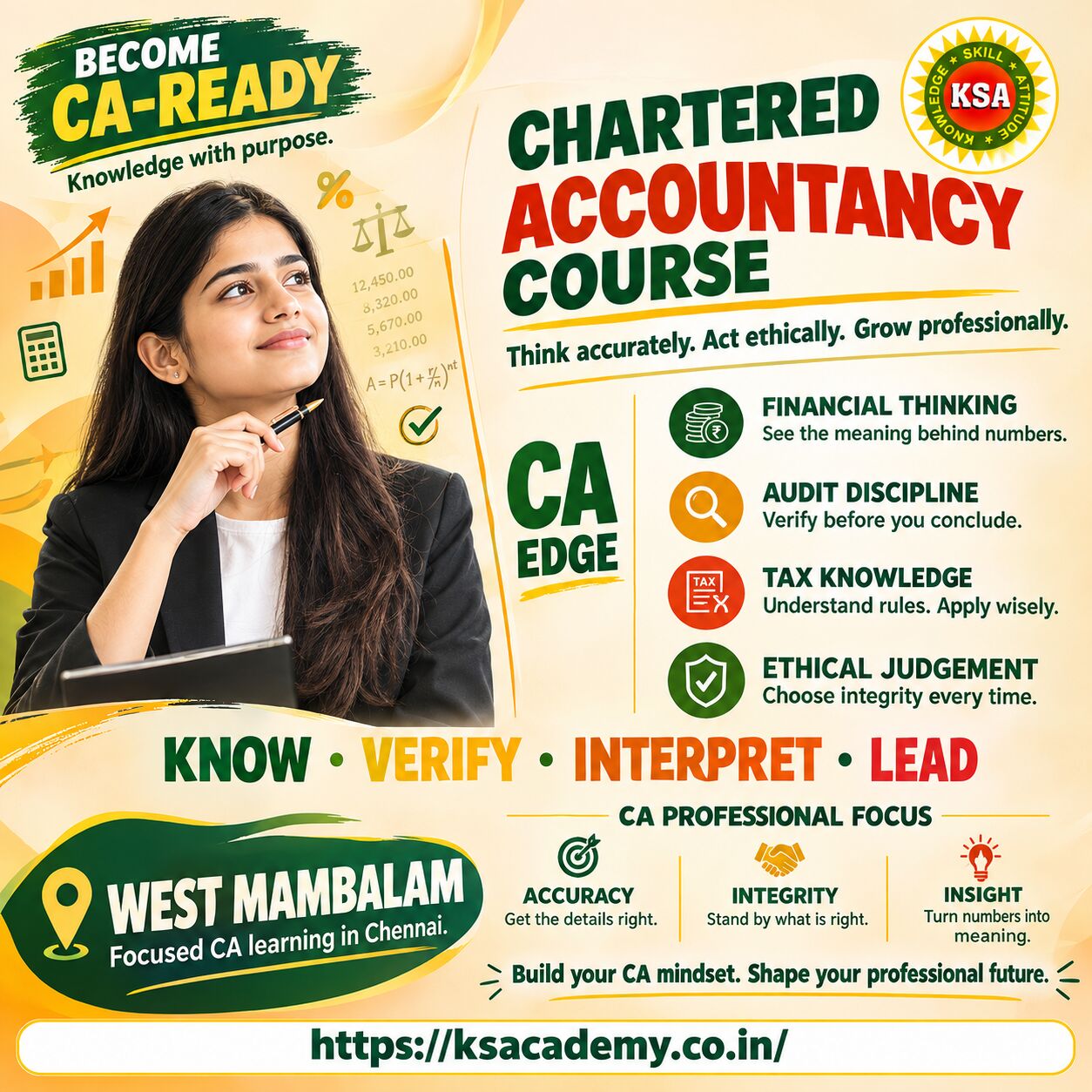 Chennai, Lessons Offered, Fuel Your Career Ambitions With The Best CA Coaching Institute In India