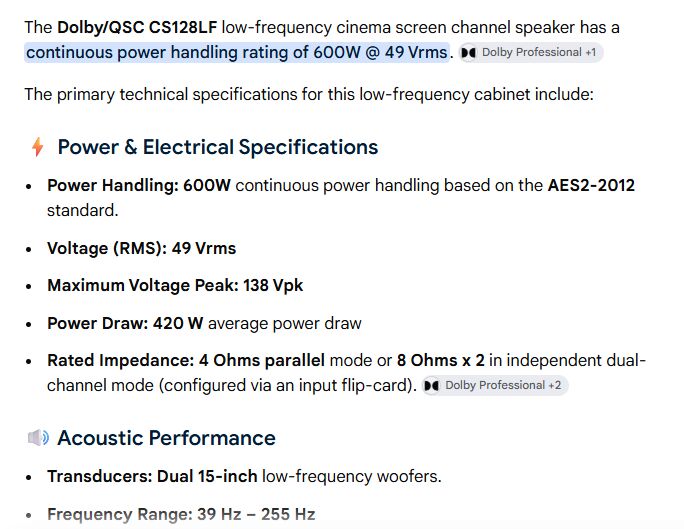 Olaya, Musical Instruments, SAR 700,  QSC CS128MH And QSC128LF Dual 15 Inches Sub And 12