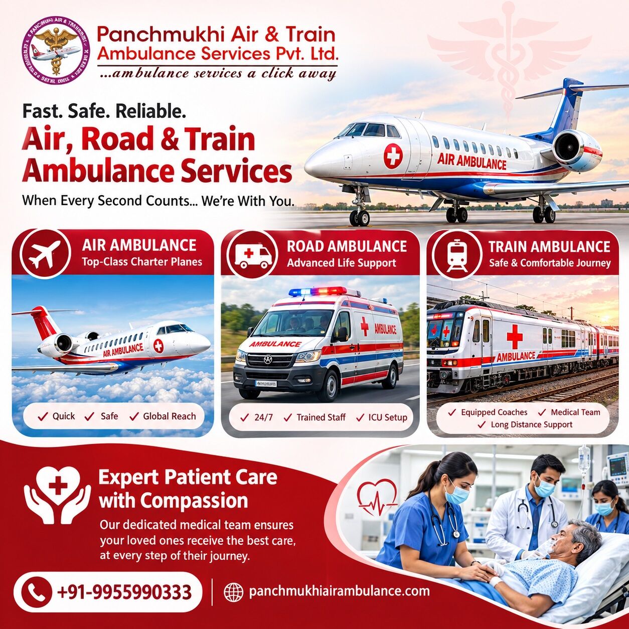 Hyderabad, Health, Panchmukhi Hi Tech Air Ambulance In Hyderabad- Book A Journey That Isn&rsquo;t Risky