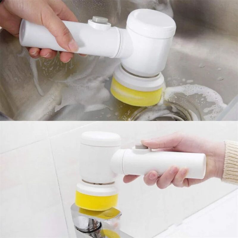 Dubai, Household Items, AED 59,  5-in-1 Electric Cleaning Brush - COD UAE