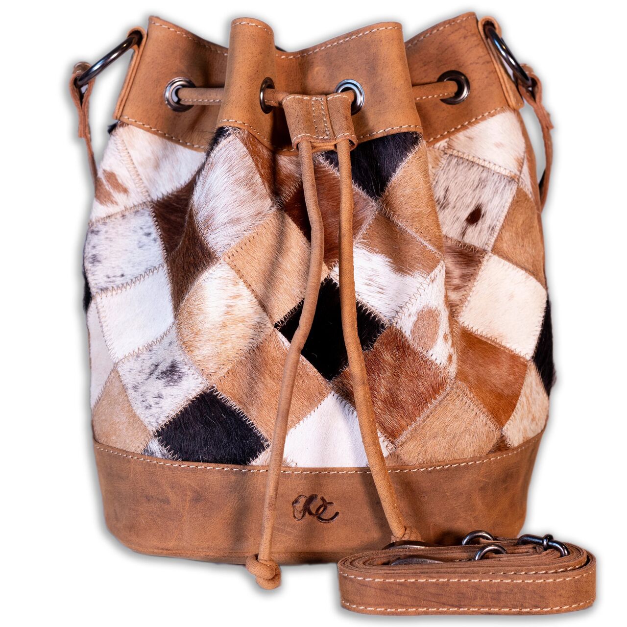 New York, Business, Patchwork Betty CC Drawstring Hobo
