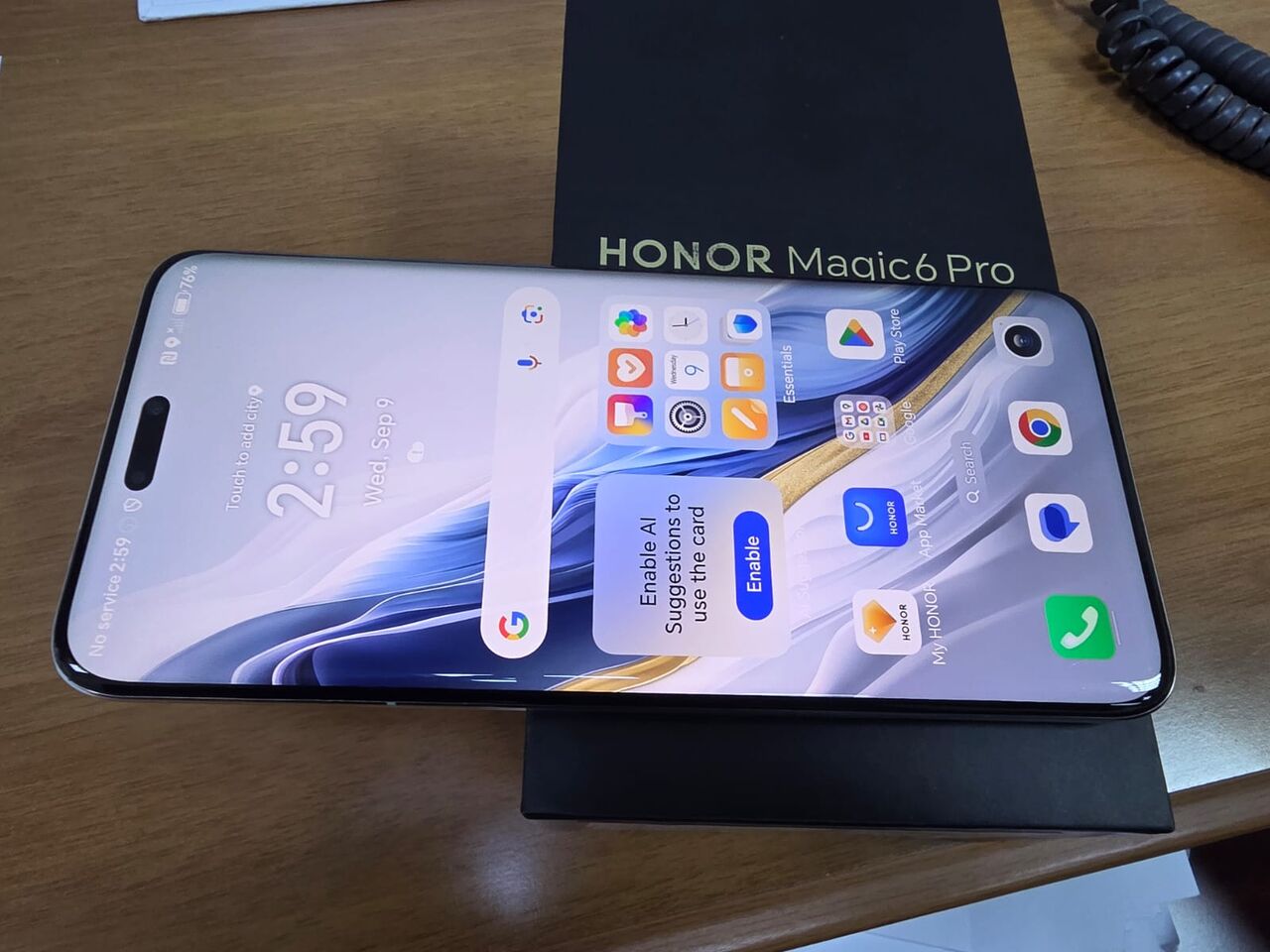 Al Sulaymaniyyah, Mobile Phones, SAR 1800,  Honor Magic 6 Pro (512GB / 12GB) Epi Green
