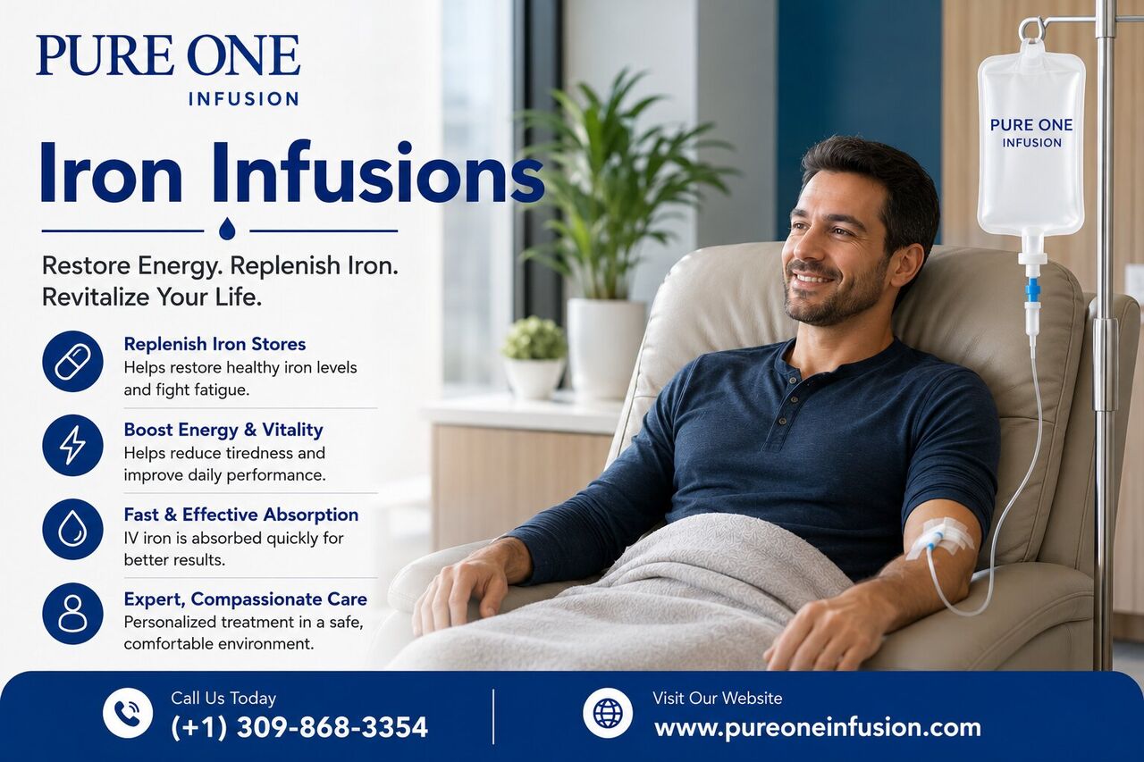Houston, Health, A Guide To Iron Infusion Houston And Treatment Options
