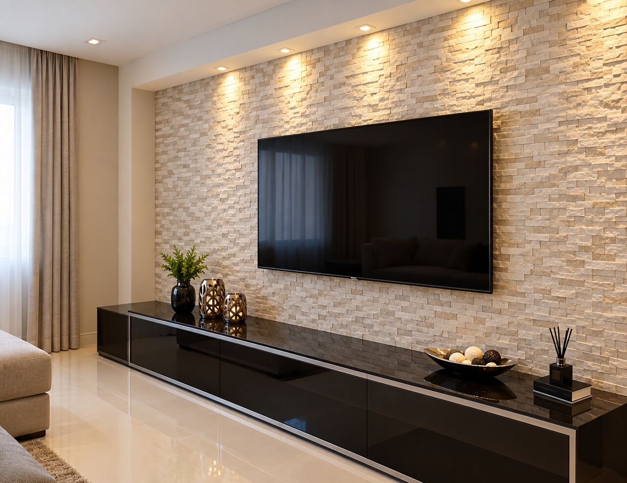 Riyadh, Interior Design, Office And Bed Rooms And Tv Lounge Designs & Decoration