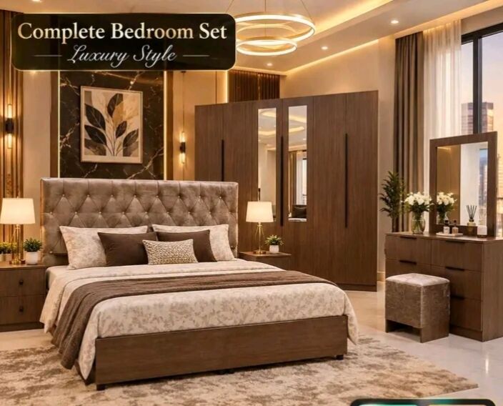 Jeddah, Furniture, SAR 1,  New Stylish And Decent Bedroom Furniture Sets Available