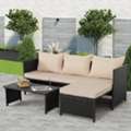 INR 40,  Premium 3 Seater Balcony Sofa Online - Loccus Furniture