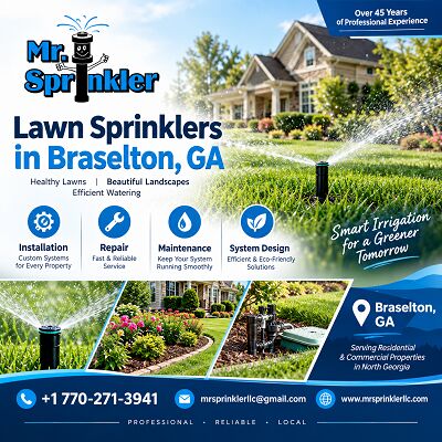 New York, Farm/Garden, Lawn Sprinklers In Braselton, GA