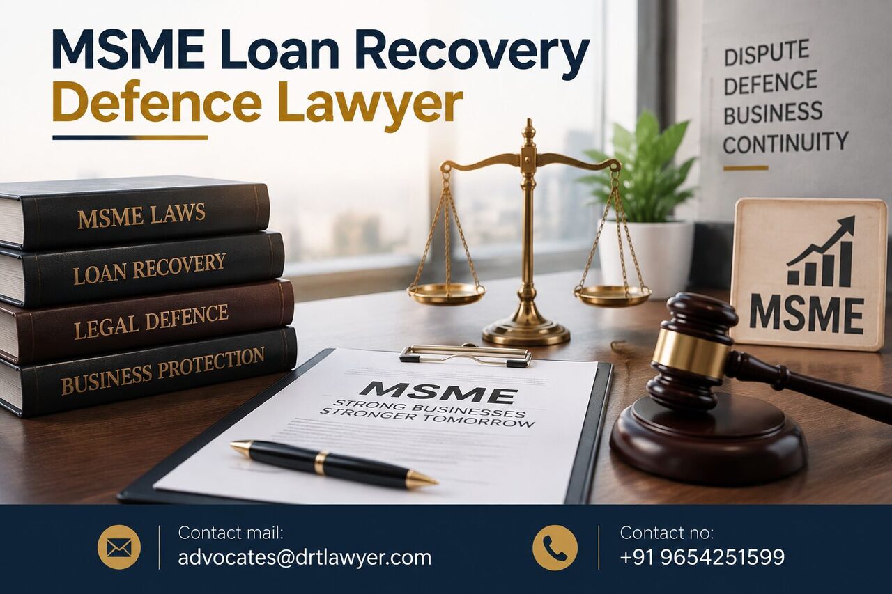 Ghaziabad, Legal, How Can MSME Loan Recovery Defence Lawyer Protect Businesses?