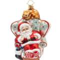 USD 102,  Buy Christopher Radko Santa Ornaments For Festive Home Displays