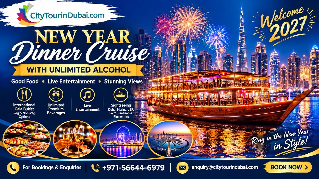 Dubai Marina, Travel, Celebrate New Year&rsquo;s Eve On A Dubai Marina Cruise