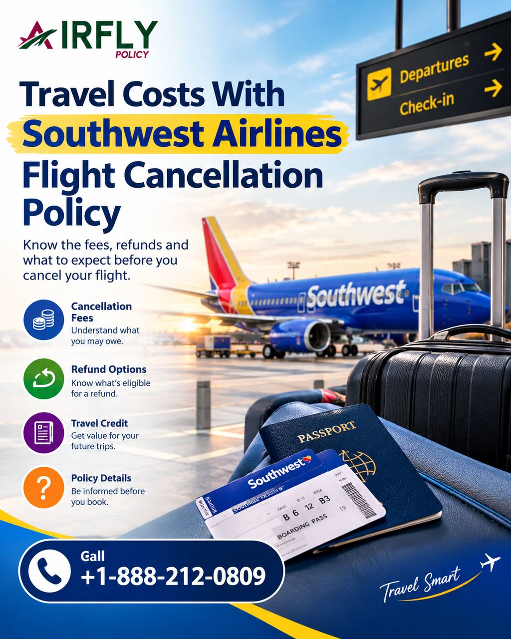New York, Travel, Travel Costs With Southwest Airlines Flight Cancellation Policy