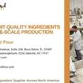 Consistent Quality Ingredients For Large-Scale Production