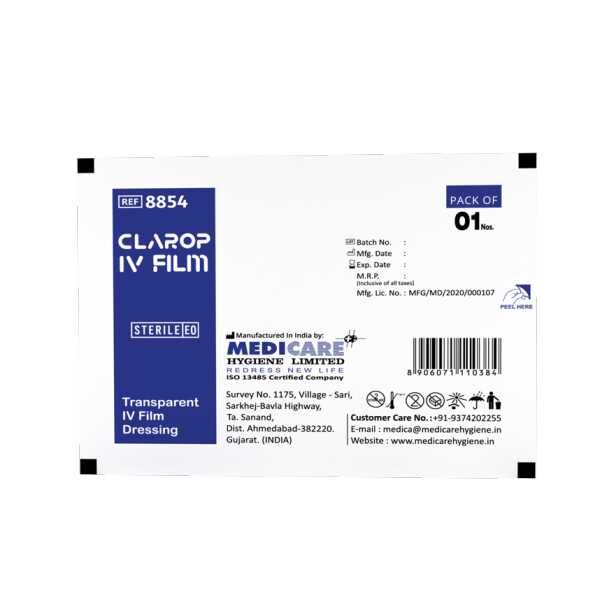 Kuala Lumpur, Wholesale Products, Wholesale Clarop IV Film &ndash; ISO Certified IV Cannula Dressing Manufacturer