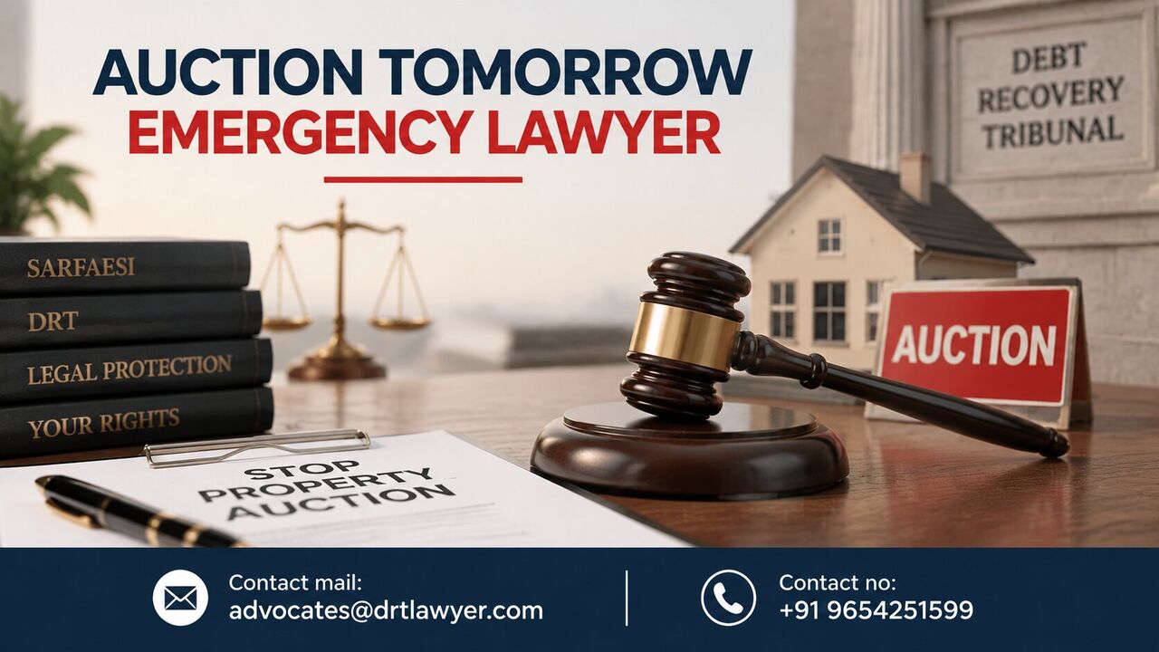 Ghaziabad, Legal, Need An Auction Tomorrow Emergency Lawyer For Urgent Help?