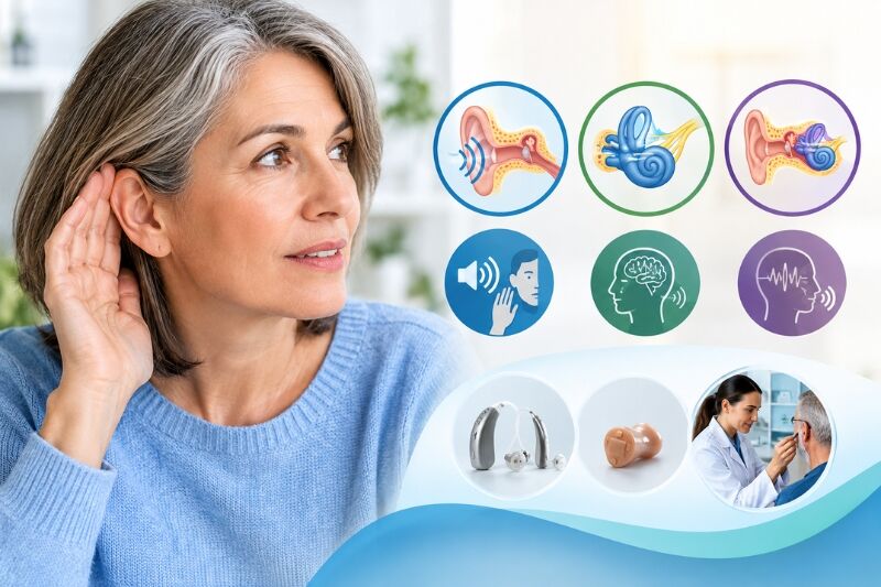 New York, Health, Common Types Of Hearing Loss: Symptoms & Treatment Options
