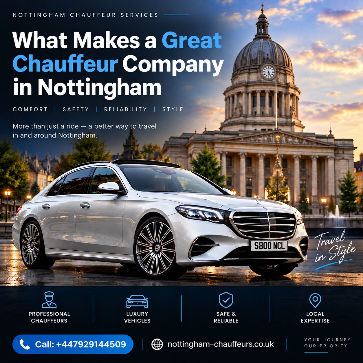 London, Travel, Looking For A Chauffeur Company In Nottingham? Check These 7 Things