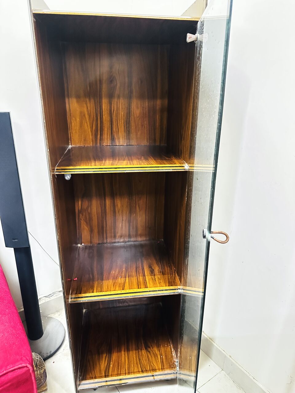 Al Aziziyah, Free Items, SAR 90,  Wooden Glass Shelf