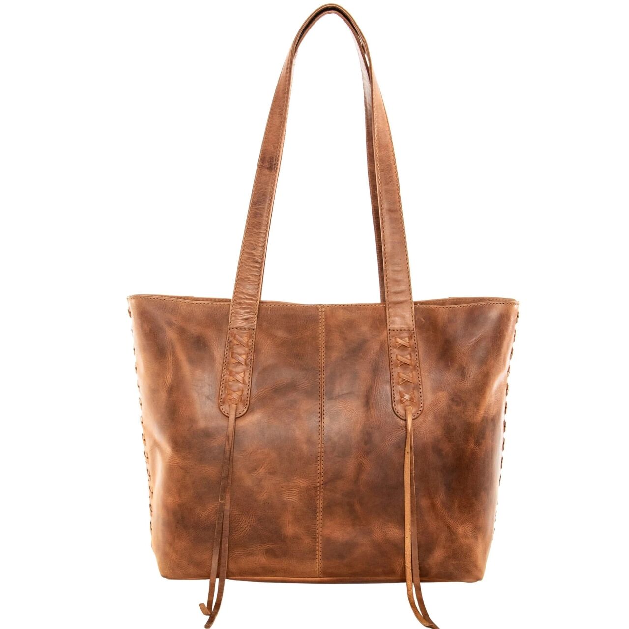 New York, Clothing & Accessories, Concealed Carry Large Leather Norah Laced Tote