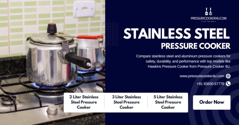 New Delhi, Business, Stainless Steel Pressure Cooker For Everyday Kitchen Cooking