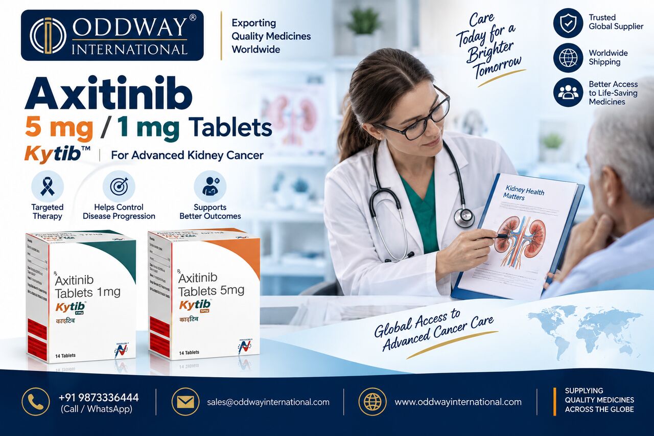 New York, Wholesale Products, Axitinib Brand Name For USA: B2B Availability & Lead Time - Oddway
