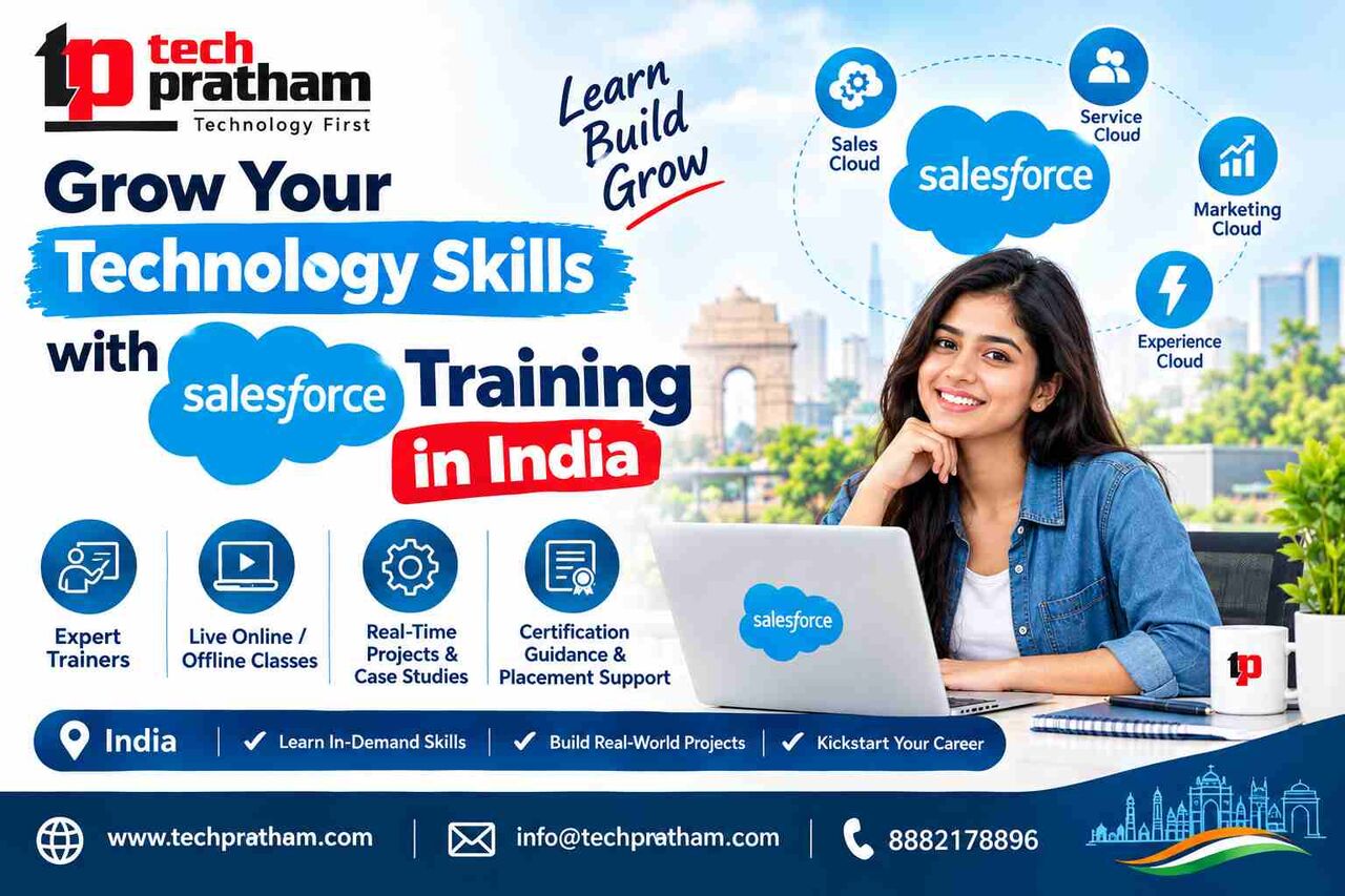 Noida, Education, Grow Your Technology Skills With Salesforce Training In India