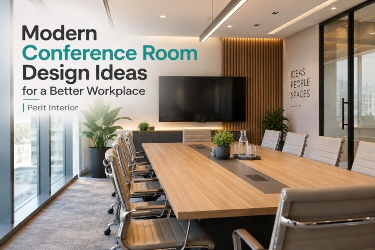 Kolkata, Interior Design, Modern Conference Room Design For Workplaces