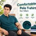 INR 354,  Comfortable Polo T-Shirt For Men With Perfect Fit