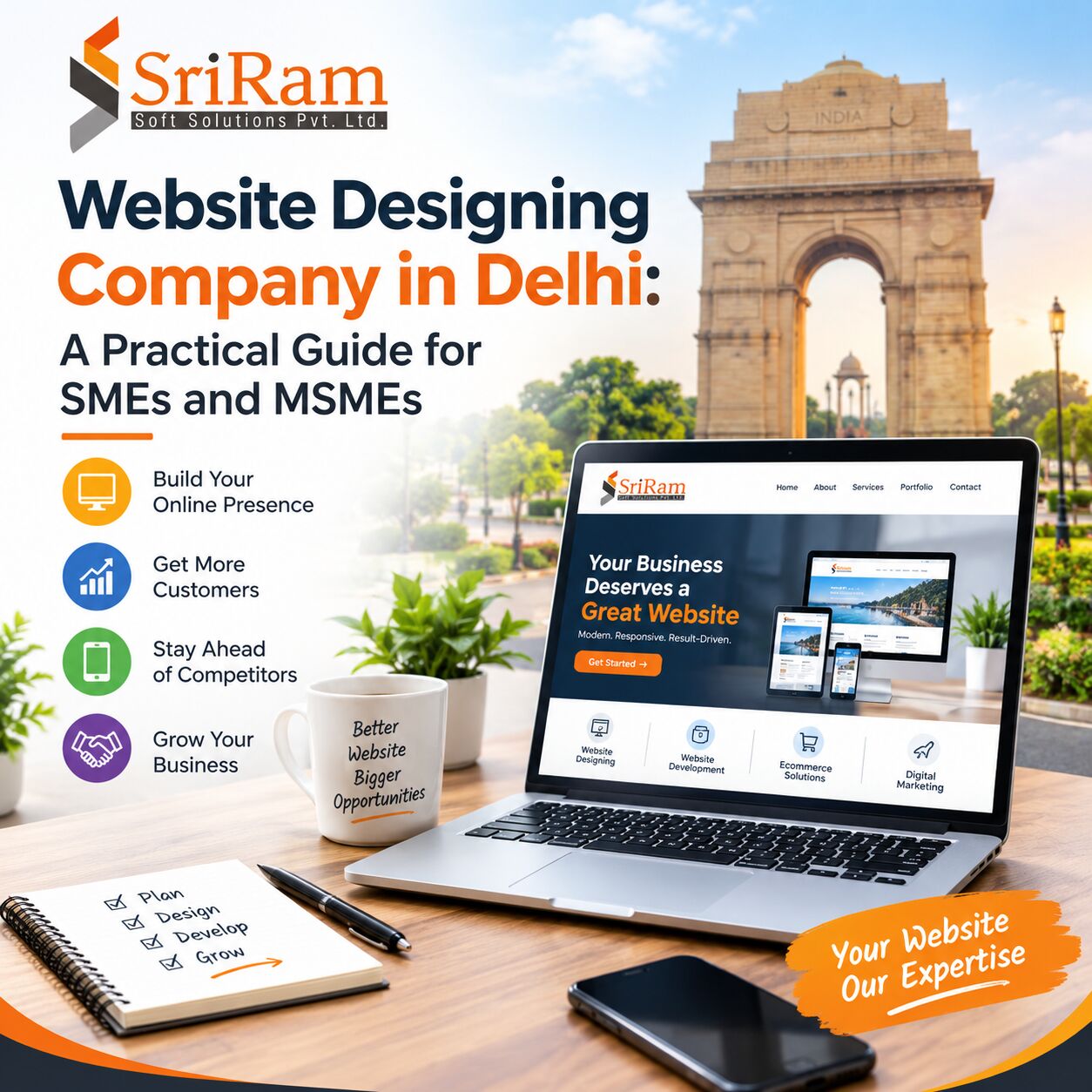 New Delhi, Web Design & Development, Website Design That Works For Your Business