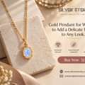 INR 5000,  Buy Now Gold Pendant For Women To Add A Delicate Touch To Any Look