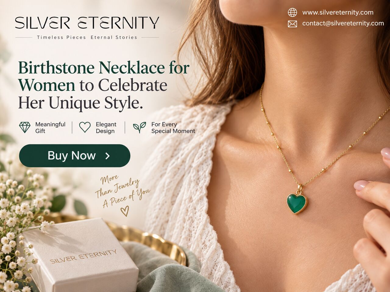 Jaipur, Jewelry, INR 8500,  Buy Now Birthstone Necklace For Women To Celebrate Her Unique Style