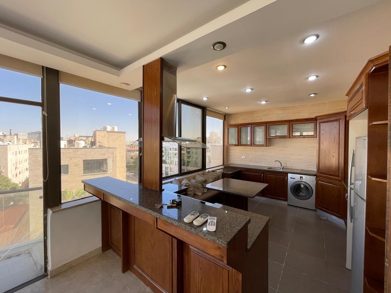 Abdoun, Apartments, Flats, Houses & Villas, JOD 11000/year,  2 BR,  150 Sq. Meter,  Rooftop Apartment For Rent