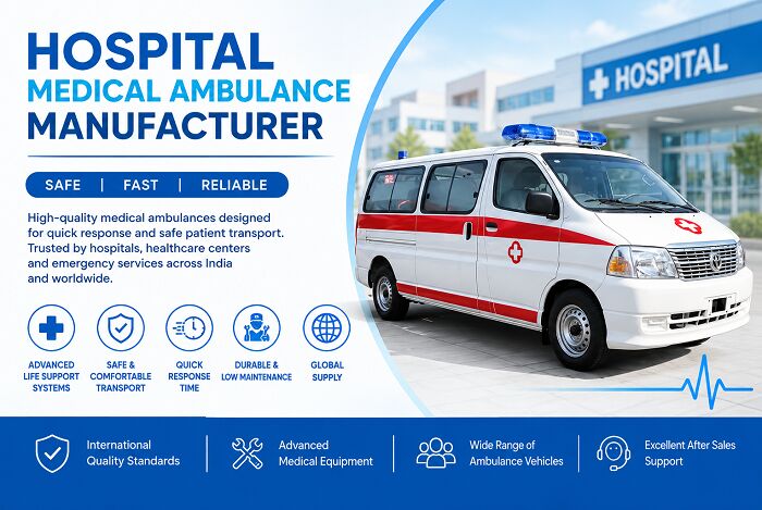 Mumbai, Business, Hospital Medical Ambulances Manufacturers