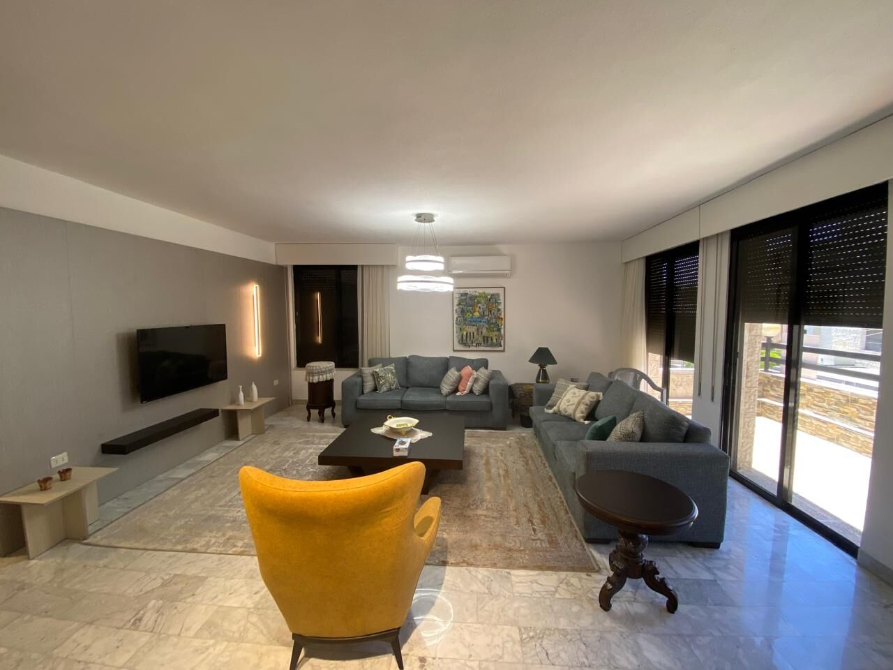 Abdoun, Apartments, Flats, Houses & Villas, JOD 12000/year,  Furnished,  3 BR,  150 Sq. Meter,  Duplex Apartment For Rent