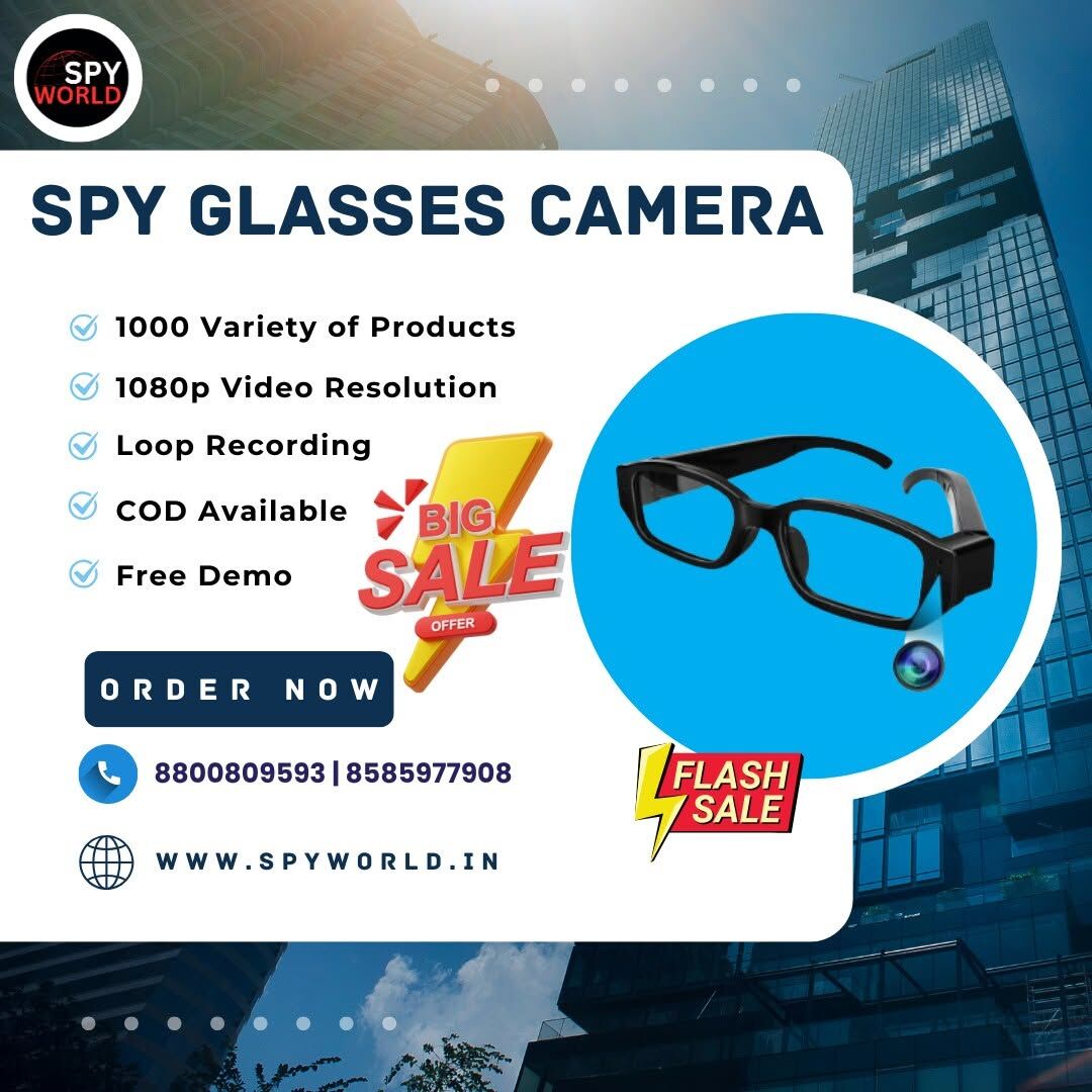 New Delhi, Electronics, INR 4500,  Best Spy Glasses Camera Shop In Saket &ndash; 8585977908