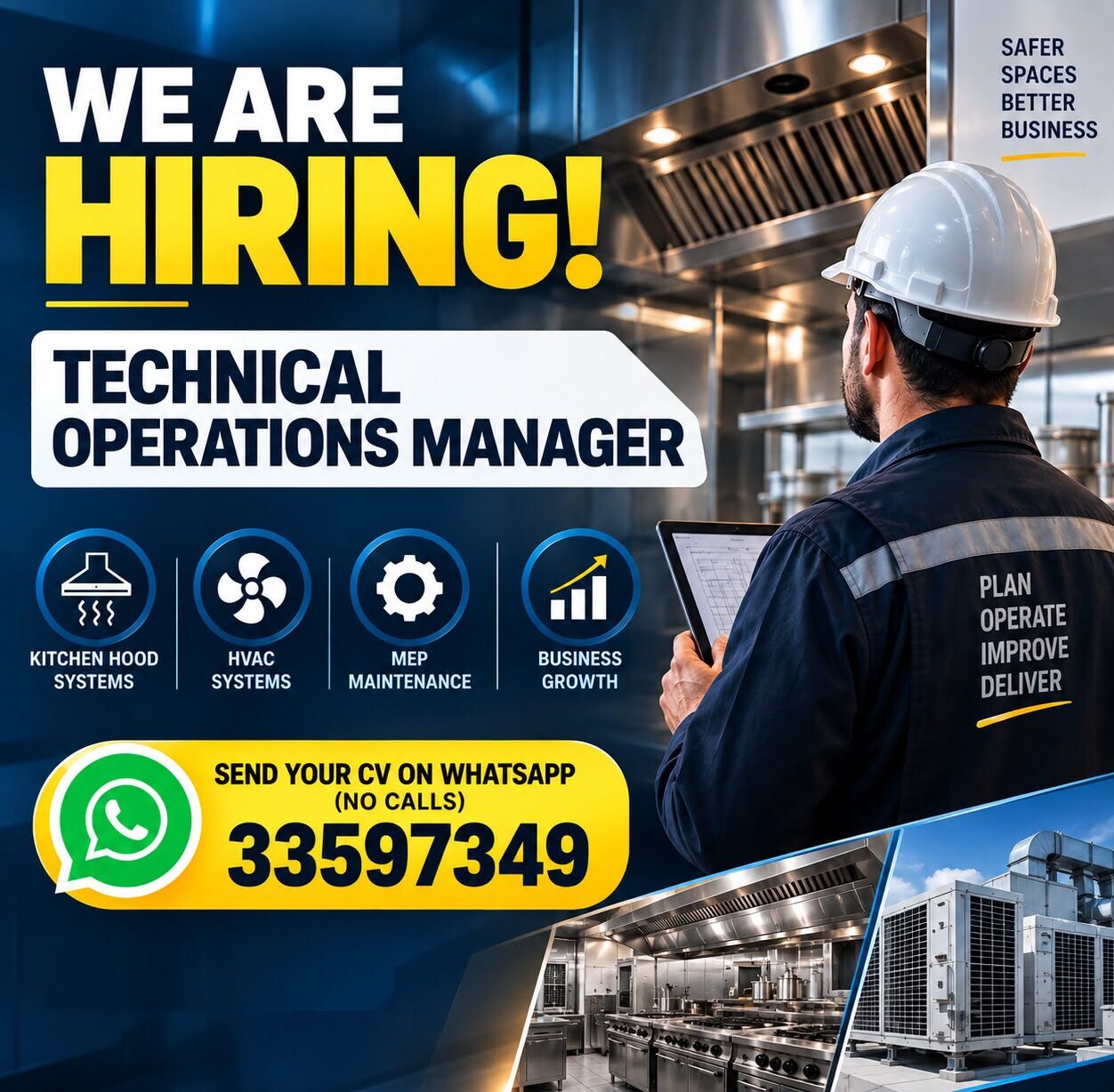 Manama, Jobs, Technical Operations Manager Required - Urgent Hiring