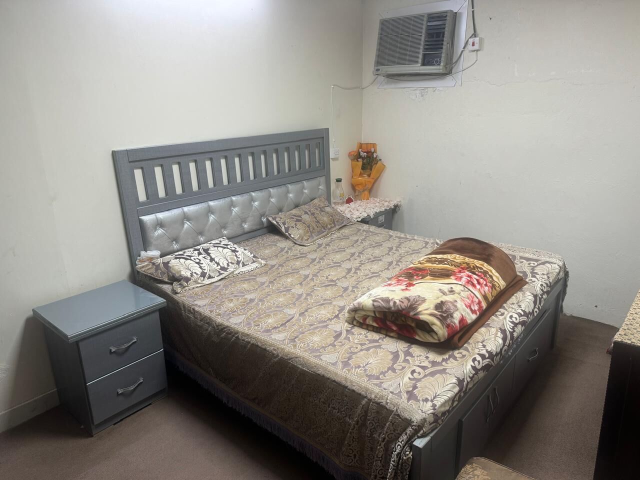 Manfouha, Rooms for Rent, SAR 850/month,  Furnished,  Furnished Room Available For Bachelor, Front Of Manfouha Metro Station (Blue Line).