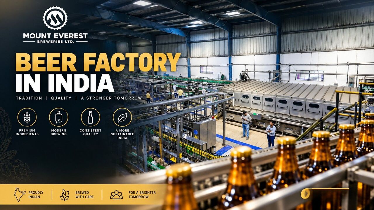 Indore, Food & Drink, Beer Factory In India | Mount Everest Breweries Limited
