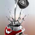 Chiefs Vs Raiders Rivalry Artwork For Afc West Fans