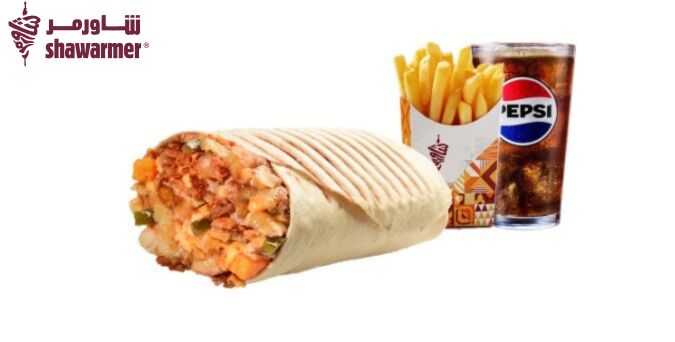 Riyadh, Food, Al Batranah Meal With Chicken Shawarma And Fries | Shawarmer
