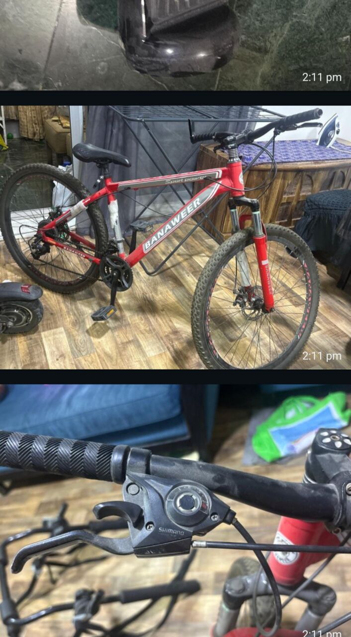 Riyadh, Household Items, SAR 350,  Cycle With Car Stand And  Electric Scooter