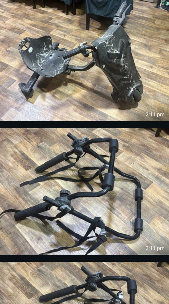 Riyadh, Household Items, SAR 350,  Cycle With Car Stand And  Electric Scooter