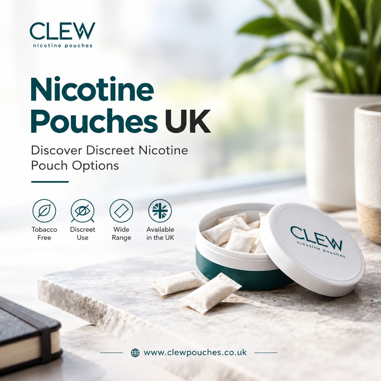 London, Health, UK Nicotine Pouches &ndash; Explore The Clew Range