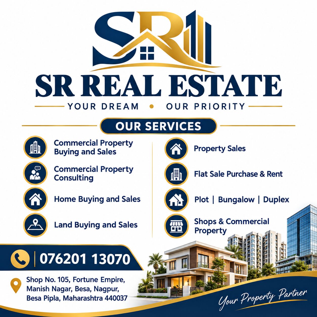 Nagpur, Businesses For Sale, SR Real Estate - Real Estate Agents In Nagpur