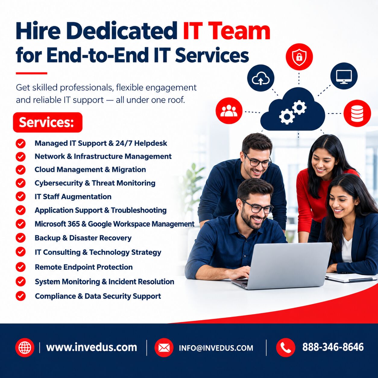 New York, Technical, Hire Dedicated IT Team For End-to-End IT Services