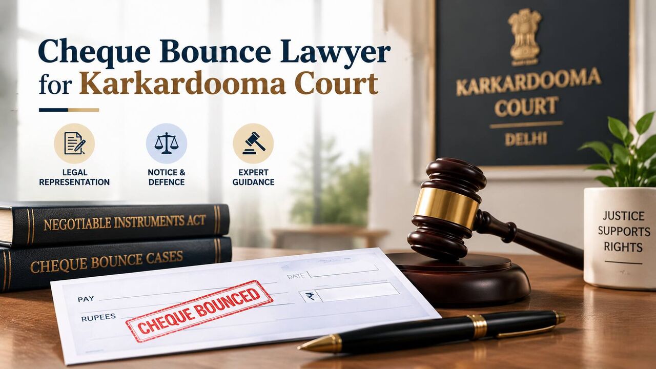 Ghaziabad, Legal, Looking For Cheque Bounce Lawyer For Karkardooma Court?