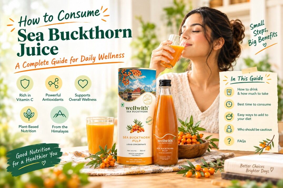 Mumbai, Health & Beauty Items, INR 1,  How To Consume Sea Buckthorn Juice: Dosage, Timing & Benefits