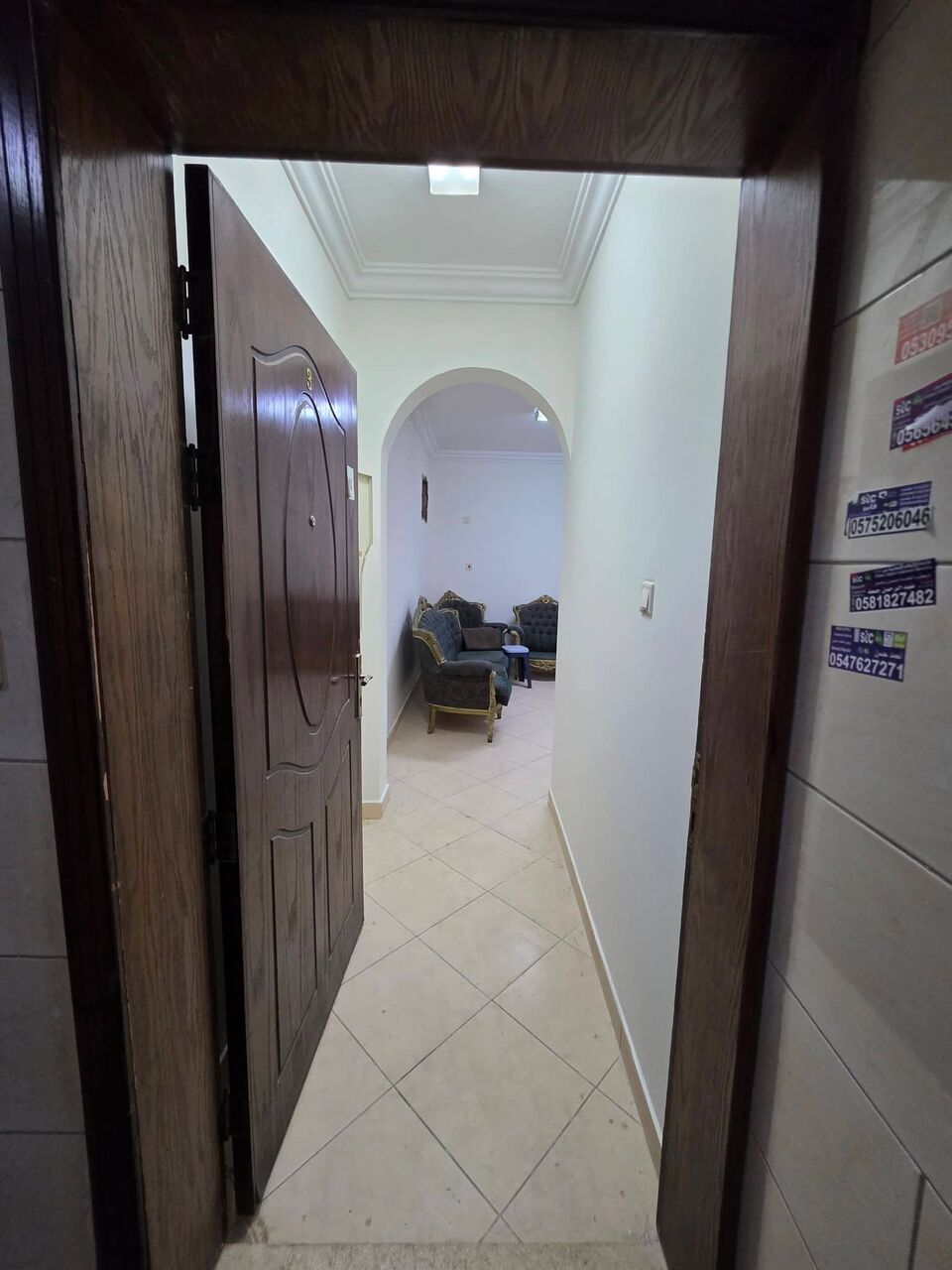 Thuqbah, Apartments, Flats, Houses & Villas, 2 BR,  FAMILY APARTMENT FOR RENT Layout: 2 Bedrooms + Living Room + Bathroom + Kitchen🏢 Ground F