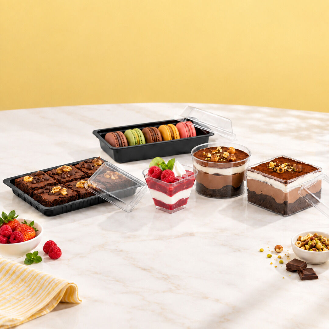 Noida, Business, Dessert Clear Packaging For Bakers & Dessert Brands: Premium Presentation, Easy Branding &
