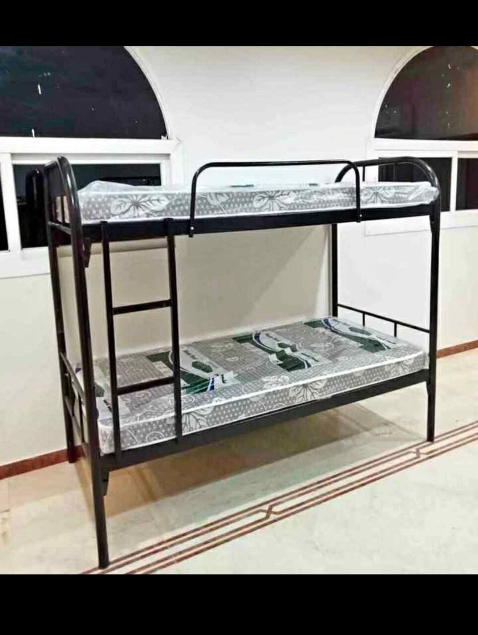Jeddah, Furniture, SAR 1,  Single Steel Bed With Mattress Double Bed With Mattress Available