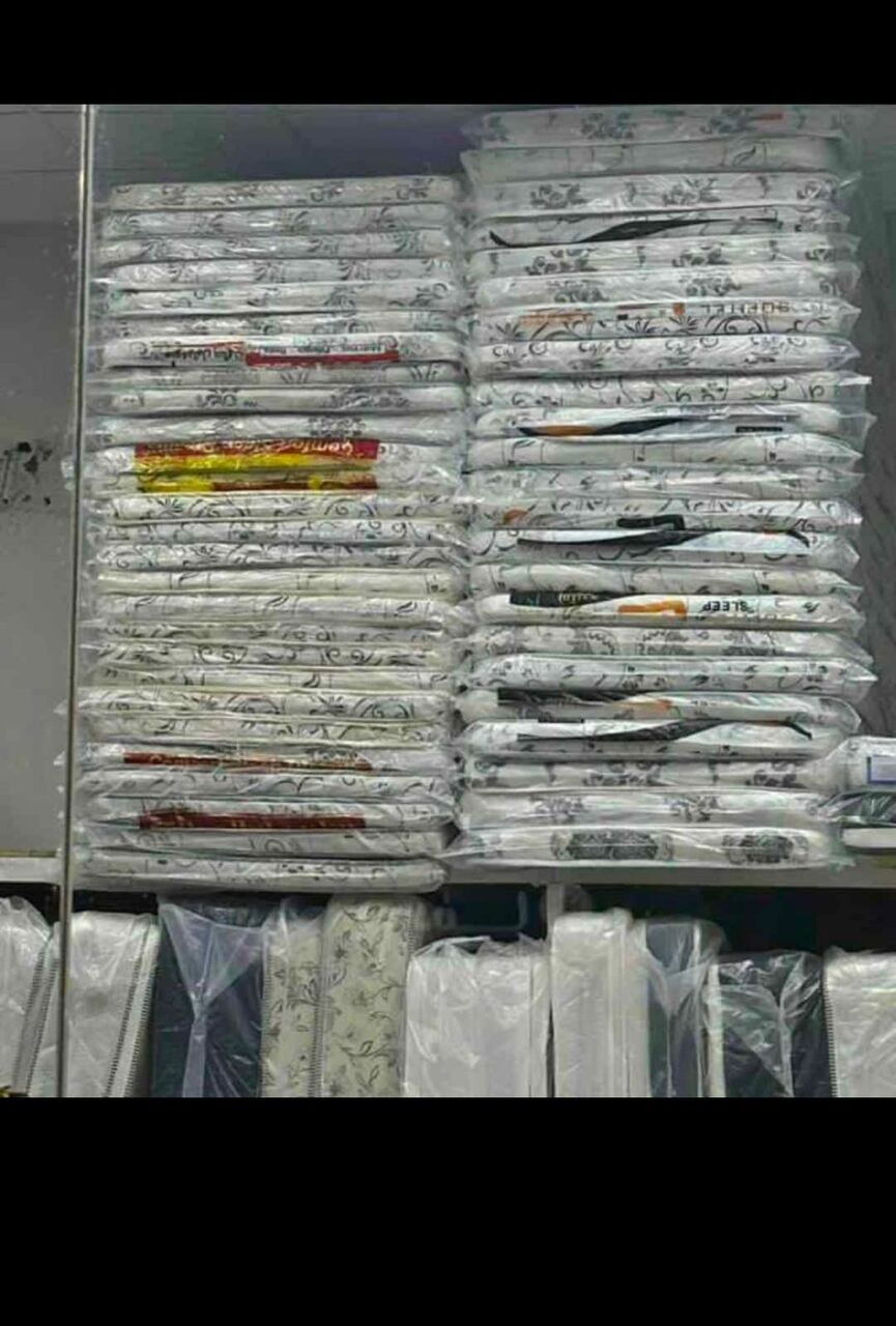 Jeddah, Furniture, SAR 1,  Single Steel Bed With Mattress Double Bed With Mattress Available